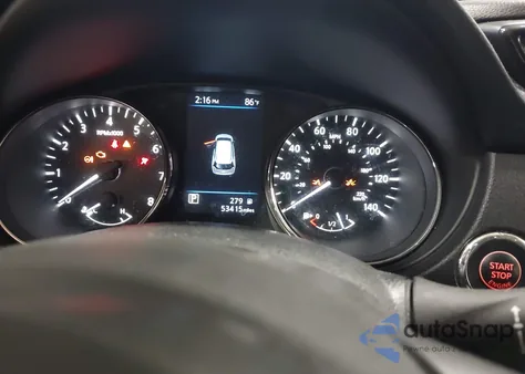 2019 Nissan Rogue Sv from USA, damaged, VIN KNMAT2MV5KP539592